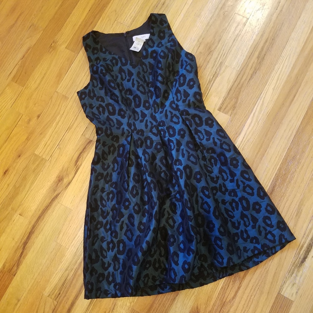 💕Ann Taylor LOFT NWT Leopard Print Dress